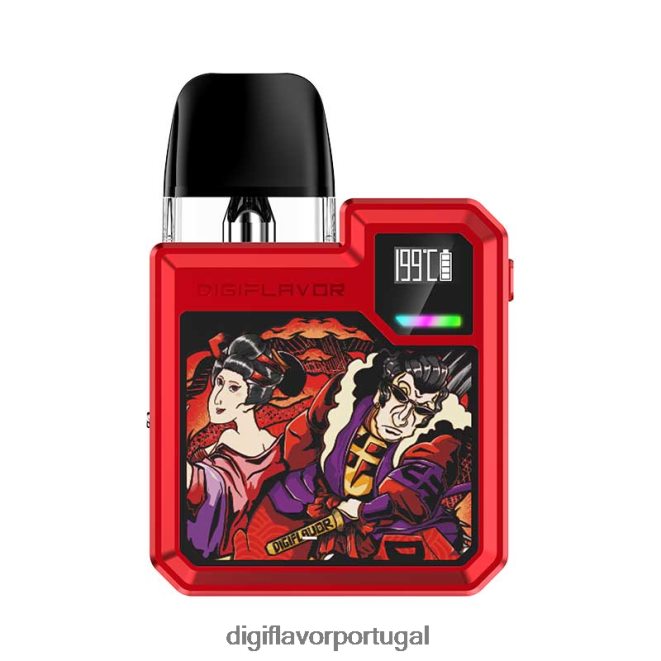 Digiflavor Digi-Q conjunto de cápsulas samurai vermelho TH0HH450 Digiflavor Disposable