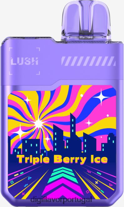 Digiflavor Geekbar LUSH descartáveis gelo de baga tripla TH0HH43 Digiflavor Vape
